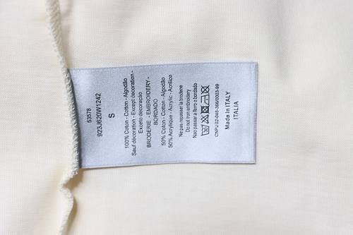 Dior Compass Print T-Shirt Apricot