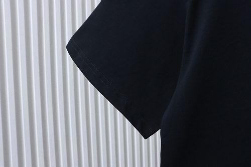 Dior Monogram Appliqué T-Shirt Black