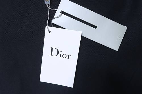 Dior Monogram Appliqué T-Shirt Black