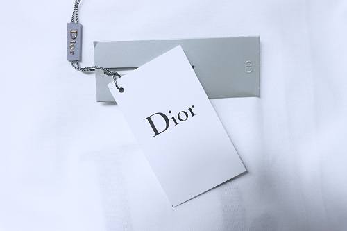 Dior Monogram Appliqué T-Shirt White