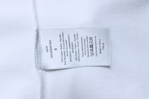 Dior Monogram Appliqué T-Shirt White