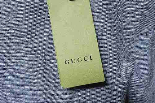 Gucci All-Over Print Short Sleeve Polo Shirt Black Gray