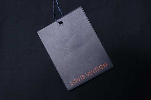 Louis Vuitton Circular Monogram Logo T-Shirt Black