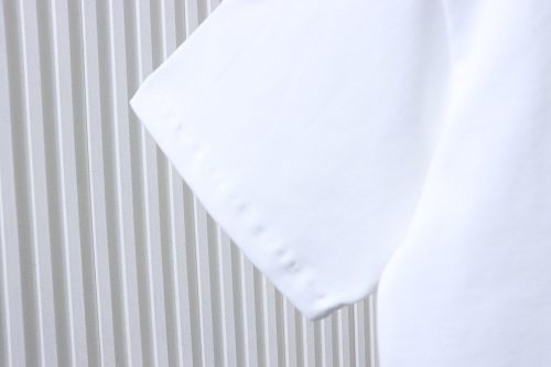 Louis Vuitton Colorful Calico Embroidery Logo T-Shirt White