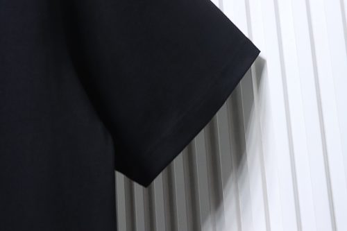 Louis Vuitton Flocked Logo T-Shirt Black