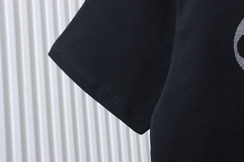 Louis Vuitton Flocked Logo T-Shirt Black