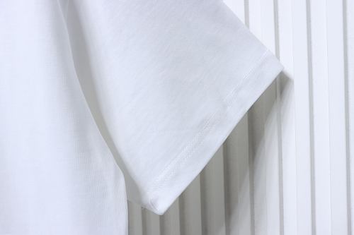Louis Vuitton Flocked Logo T-Shirt White