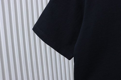Balenciaga Ring-Print Letter T-Shirt Black