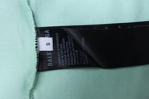 Balenciaga Ring-Print Letter T-Shirt Green