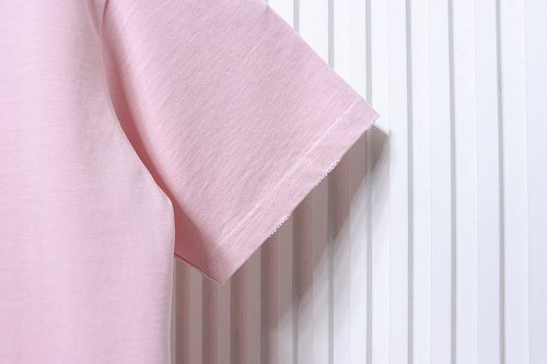 Balenciaga Ring-Print Letter T-Shirt Pink