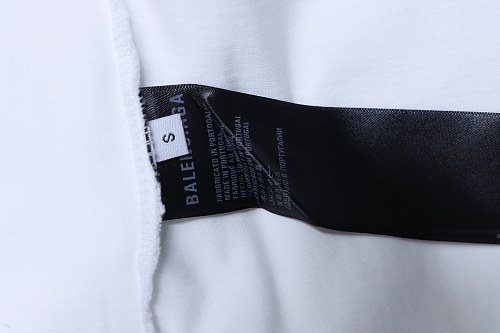 Balenciaga Ring-Print Letter T-Shirt White