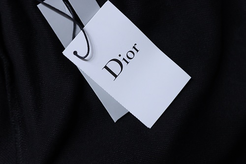 Dior Ink-Splatter Graffiti Embroidered Logo Shorts Black