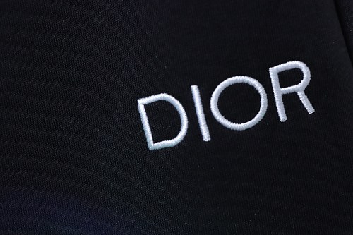 Dior Smoke-Effect Print Shorts Black