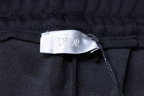 Dior Smoke-Effect Print Shorts Black