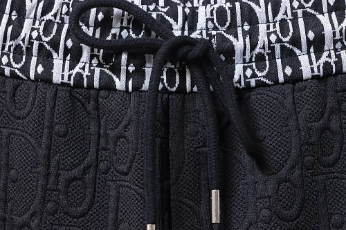 Dior Subtle Monogram Webbing Shorts Black