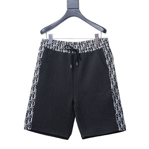 Dior Subtle Monogram Webbing Shorts Black