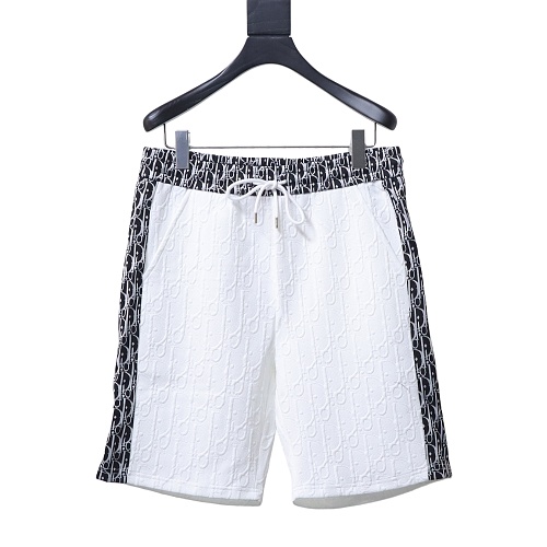 Dior Subtle Monogram Webbing Shorts White