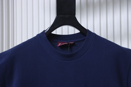 Gucci Pocket Horsebit Embroidered T-Shirt Dark blue