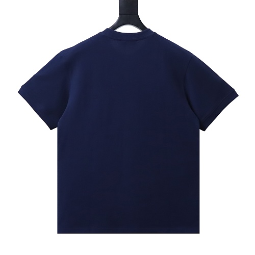 Gucci Pocket Horsebit Embroidered T-Shirt Dark blue