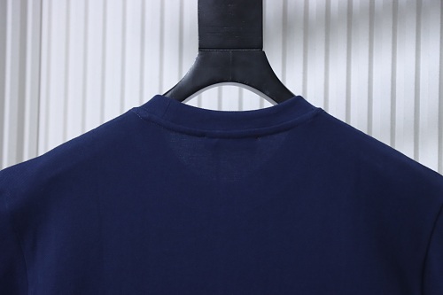 Gucci Pocket Horsebit Embroidered T-Shirt Dark blue