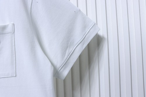 Gucci Pocket Horsebit Embroidered T-Shirt White