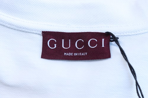 Gucci Pocket Horsebit Embroidered T-Shirt White