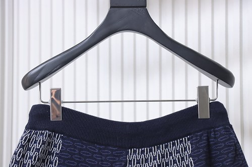 Louis Vuitton Checkerboard Jacquard Knit Shorts