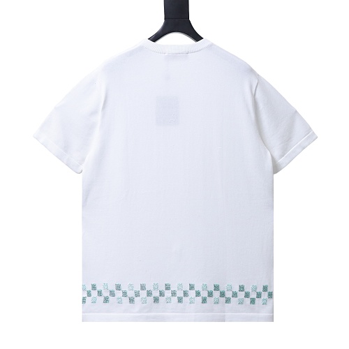 Louis Vuitton Beaded Letter Hem T-Shirt White