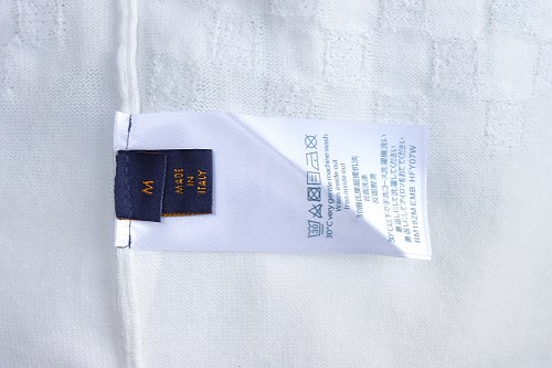 Louis Vuitton Beaded Letter Hem T-Shirt White