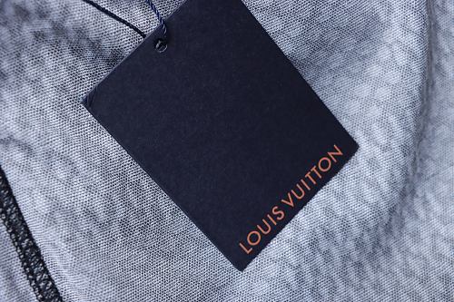 Louis Vuitton Rhinestone Letter Logo Checkerboard Shorts