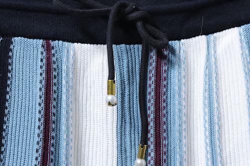 Louis Vuitton Vertical-Striped Knit Shorts