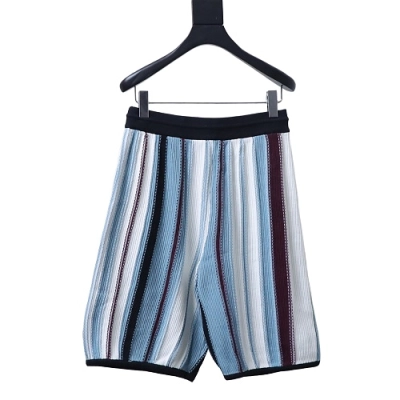 Louis Vuitton Vertical-Striped Knit Shorts 02
