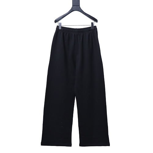 Ralph Lauren White Embroidered Logo Casual Trousers Black
