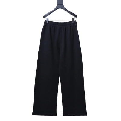 Ralph Lauren White Embroidered Logo Casual Trousers Black 02