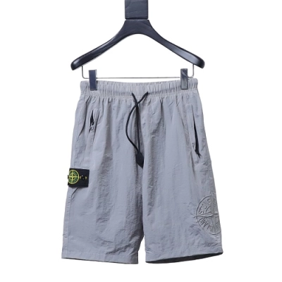 Stone Island Cargo Shorts Grey  01
