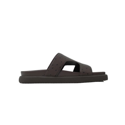 Louis Vuitton Oasis Mule Shoes Dark Brown with Polka Dots 02