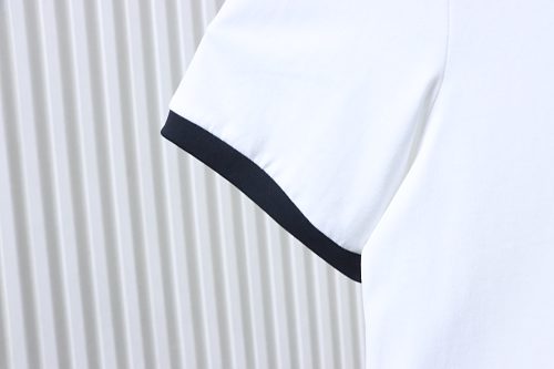 Miu Miu Black and White Color-Block T-shirt