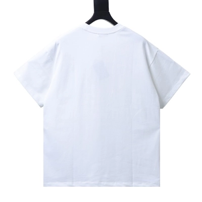 Prada Pocket Peony Print T-Shirt White 02