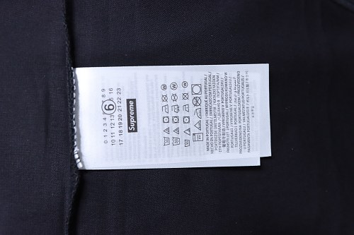 Supreme × MM6 Maison Margiela US Dollar Print T-Shirt Black