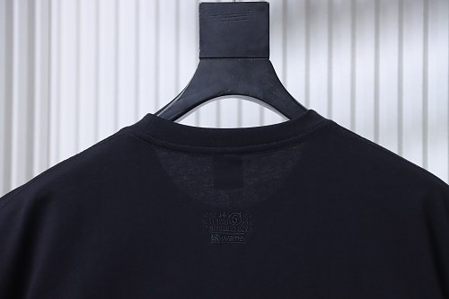 Supreme × MM6 Maison Margiela US Dollar Print T-Shirt Black