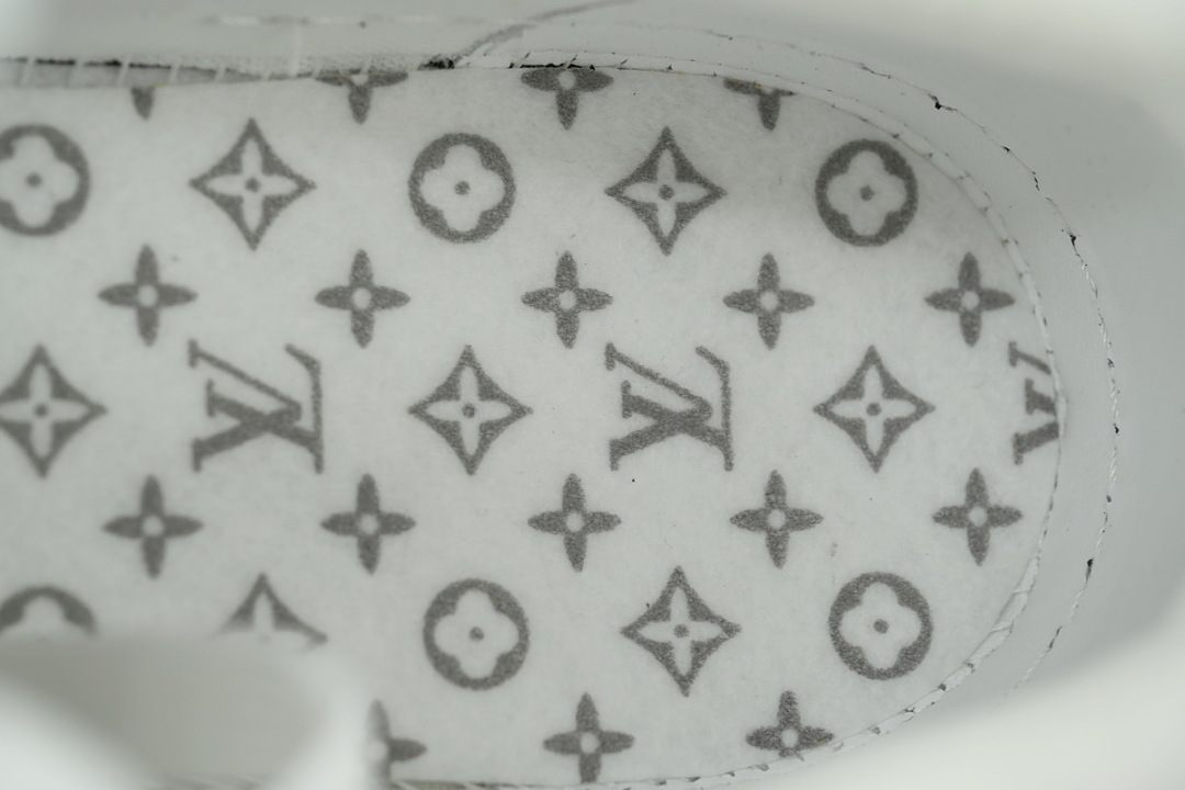 Louis Vuitton Trainer Black Denim Fabric (NFC)