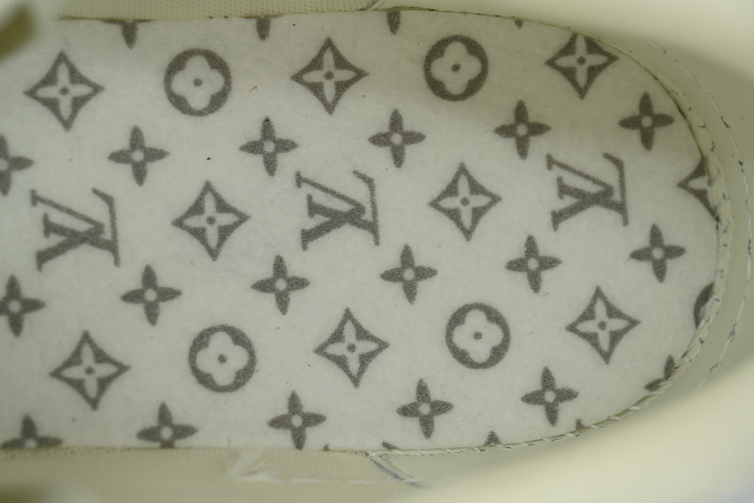 Louis Vuitton Trainer Blue Denim Fabric (NFC)