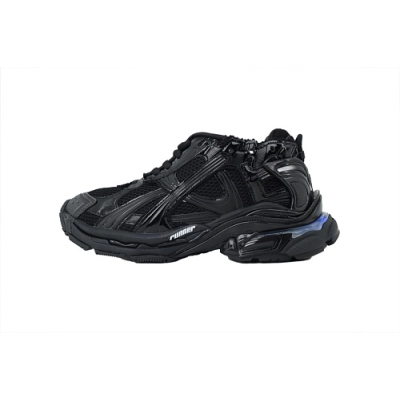 Balenciaga Runner LED Sneaker in Black 853225 WRNLD 1000 01