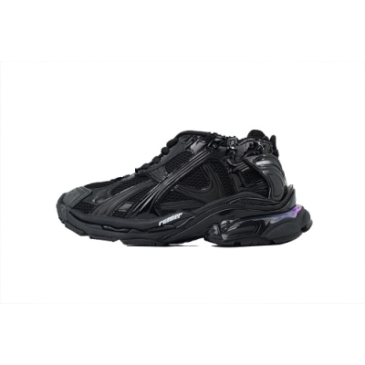 Balenciaga Runner LED Sneaker in Black 853225 WRNLD 1000 02