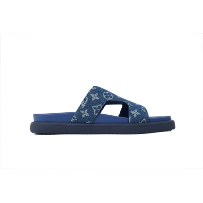 Louis Vuitton Oasis Blue Denim Fabric 02