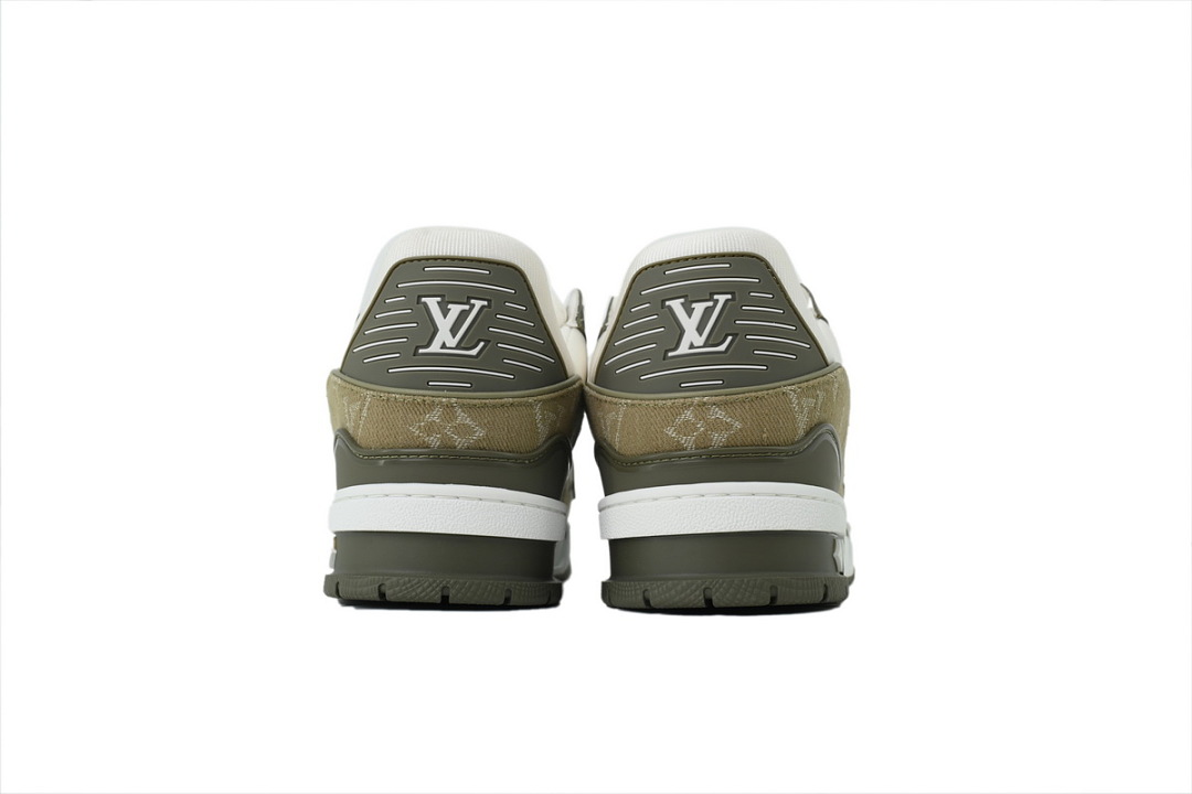 Louis Vuitton Trainer Green Denim (NFC)