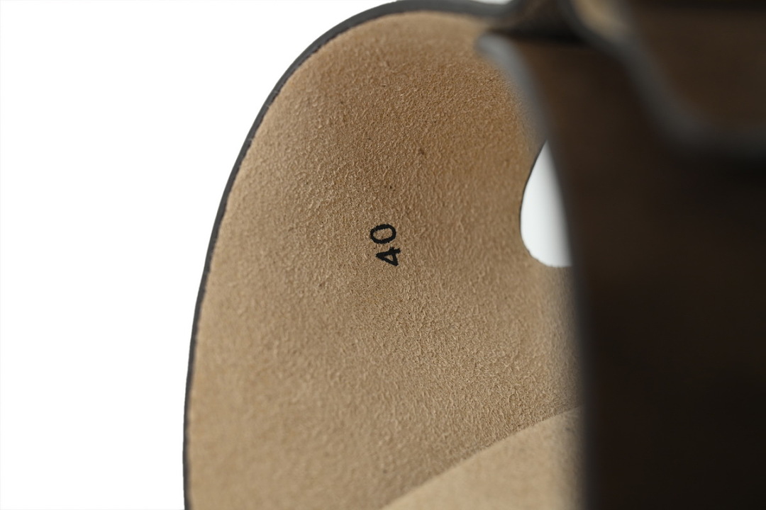 Brunello Cucinelli Suede Slide Sandals Two-Strap Slides Coffee