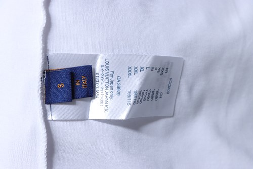 Louis Vuitton Line Logo T-Shirt White
