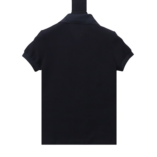 Ralph Lauren Pony Logo Embroidered Short-Sleeve Button-Down Shirt Black