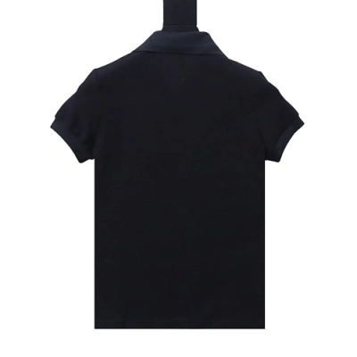 Ralph Lauren Pony Logo Embroidered Short-Sleeve Button-Down Shirt Black 02